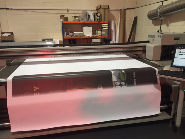 New Roller Banner printer now installed