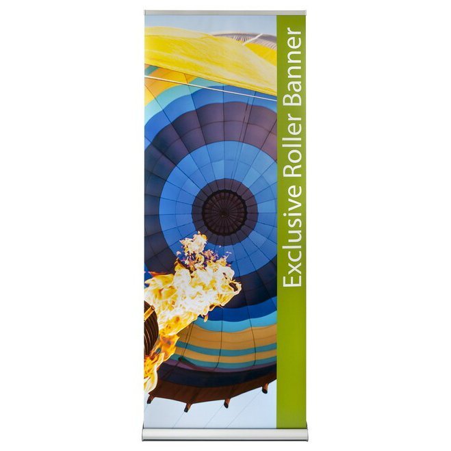 Exclusive Roller Banner with large hot air balloon image