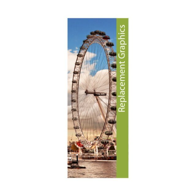 Replacement Banner Graphics with London Eye Display