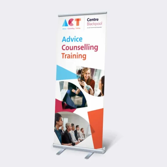 Print Example of an Economy Roller Banner