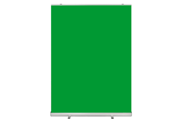green screen roller banner