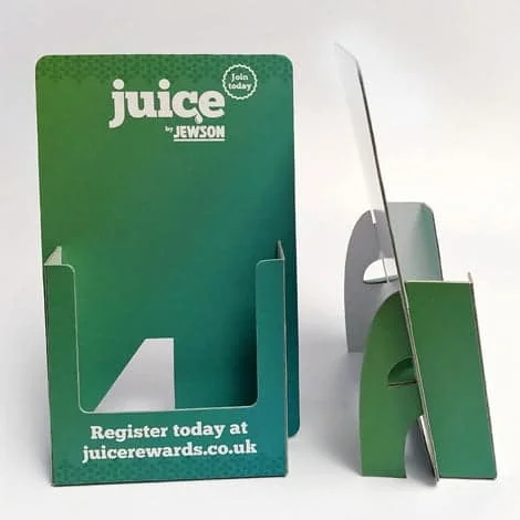 A5 printed leaflet holder