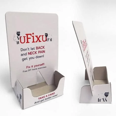 printed business card holder