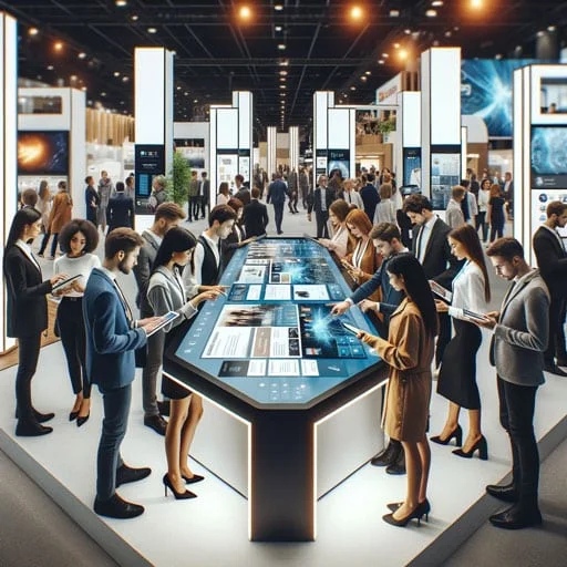 Exhibition Stand Ideas 1 Trade Show Touch Screens