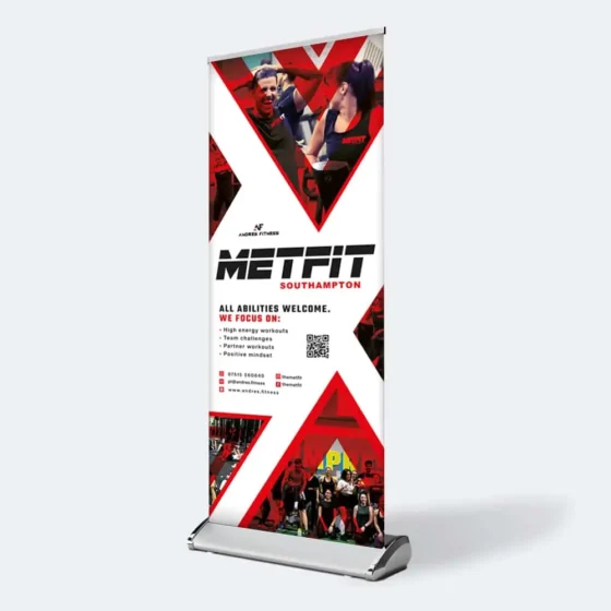 Premium Roller Banner Print Example