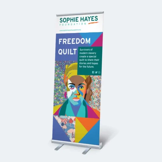 Budget Roller Banner Example Print