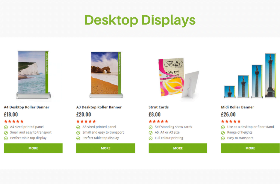 Be Covid Secure with Desktop Displays